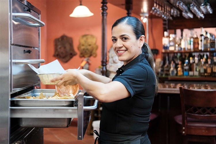 Woman Working